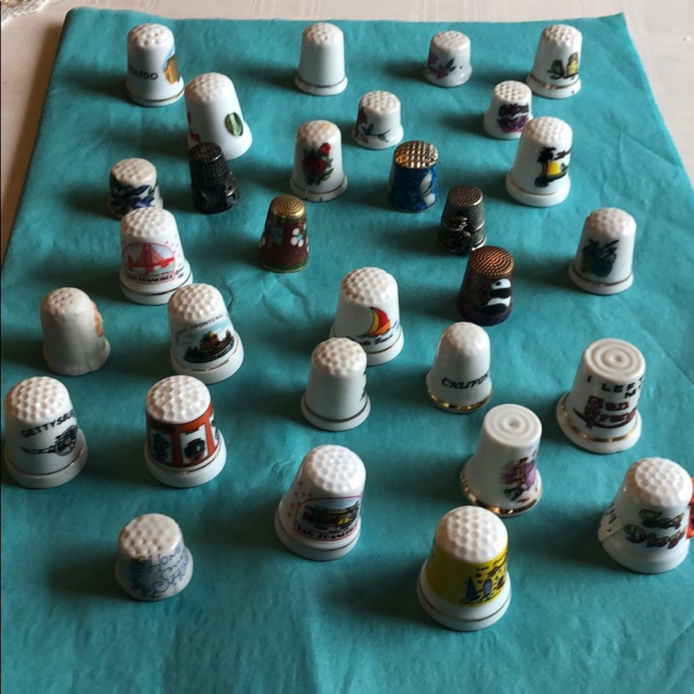Thimble lot of 30